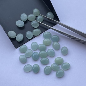 Cabujones Ovalados Lisos de Aguamarina Natural de 8mm y 10mm, Calibrados, de Proveedor de Piedras Preciosas a Precio de Mayoreo, Semipreciosas para DIY - Product Image 2