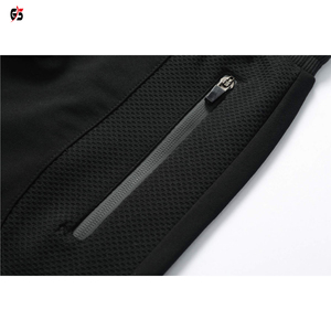 Shorts en coton molletonné pour hommes, vêtements de sport, taille haute, élastique, avec impression de Logo personnalisé, bon marché, Service OEM, 2020 - Product Image 6