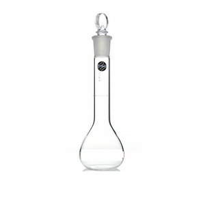 Frascos volumétricos de vidrio de borosilicato de alta calidad Varias capacidades con tapón de vidrio I/C (1mL a 2000ml) para laboratorio - Product Image 2