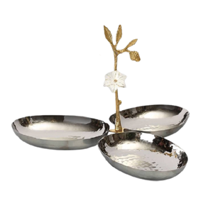 Serveur de fruits secs en acier inoxydable de conception fantastique avec serveur de noix en aluminium en acier de la meilleure qualité à vendre - Product Image 2