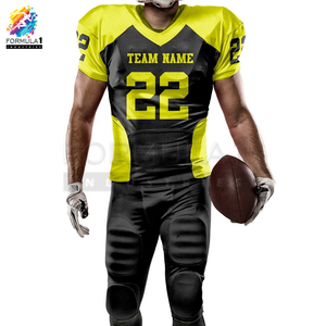 Uniforme de Fútbol Americano Deportivo de Alta Calidad, Último Modelo, Transpirable, Anti-UV, de Secado Rápido, al por Mayor - Product Image 3