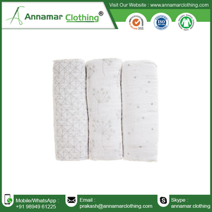 CPSC Certified Organic Cotton Baby Swaddle <b>Blanket</b> | Soft Muslin Newborn <b>Wrap</b> Breathable Receiving <b>Blanket</b> For Daily Infant Care - Product Image 6