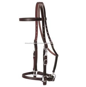 Shemax 2024 OEM personalizado ecuestre Halter brida de alta calidad niquelado Hardware al por mayor Pakistán Venta caliente de cuero Nylon - Product Image 3