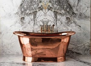 Bañera de cobre con forma de tamaño personalizado bañera antigua con calidad superior para uso en el baño - Product Image 5