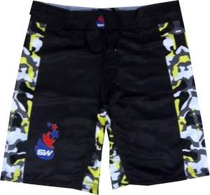 Short MMA personnalisé en coton et polyester pour hommes, vêtement d'été sublimation, à la mode, vente en gros - Product Image 2