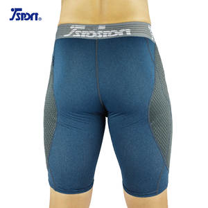 Shorts de compression en polyester pour baseball, taille élastique, taille mi-haute, longueur genou - Product Image 5