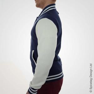 Custom Design Wholesale Formal Winter Letterman Varsity <b>Jacket</b> 100% Polyester Satin Style Men - Product Image 3
