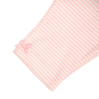 Ensemble Layette Bébé Fille Rayures Roses Doux 100% Coton Legging Volants Cœur Imprimé Anniversaire 3 Pièces Personnalisé