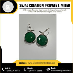 925 <b>Sterling</b> <b>Silver</b> Natural Gemstone Earrings for Gifts and Parties - Product Image 3