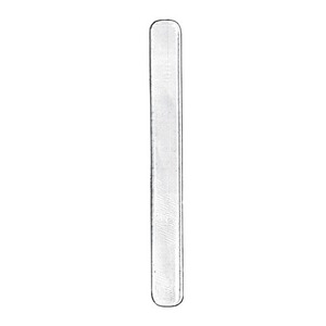 Depresor de lengua Haas de acrílico, manual, 16 cm, agarre ergonómico, certificado CE - Product Image 1