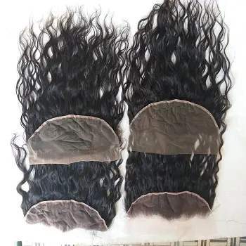 100% Natural Wavy Closure Virgin Hair With Closure Express Wholesale 10-20inch Natural Loose Wavy Hair Low Prices