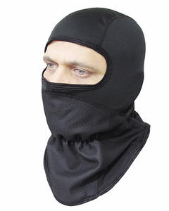 Pasamontañas Deportivo Negro para Motocicleta, Cortavientos, Talla Grande, Protección Facial y Cervical - Product Image 2