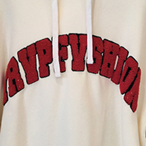 Sudadera con capucha de chenilla para hombre y mujer, con logotipo bordado, de gran tamaño, alta calidad, barata, venta al por mayor - Product Image 5