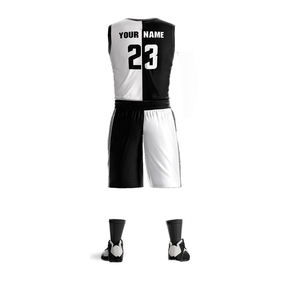 Uniformes de basket-ball pour garçons de la meilleure qualité avec sublimation personnalisée Ensembles d'uniformes de sport élégants en polyester - Product Image 2