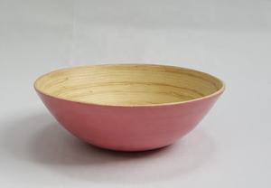 Más vendidos amarillo natural para decoración cuencos de cereales ensaladera de bambú hilado juegos de vajilla al por mayor hechos en Vietnam - Product Image 3