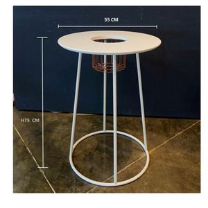Cute Pot Flowers Stand Flower Pots Planter Heart Glass Vase Standing Home - Product Image 6