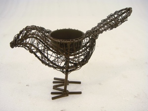 Bird Nest <b>Lantern</b> <b>Tealight</b> Candle Holder for Home and Office Decor - Product Image 4