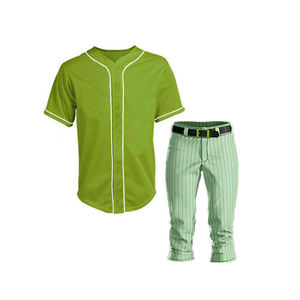 2020 Unisex nuevo estilo uniforme de béisbol de alta calidad conjunto de ropa deportiva transpirable Impresión de logotipo de talla grande para adultos - Product Image 1