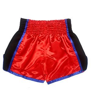 Pantalones cortos de boxeo tailandeses personalizados, nuevo estilo, bordado con logo impreso, apliques de trabajo - Product Image 3