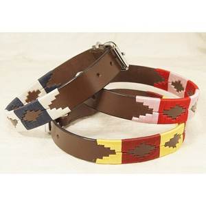 Collier de chien en cuir Polo sur mesure collier pour chien en cuir Polo dans toutes les tailles et couleurs chez le fabricant de gros - Product Image 2