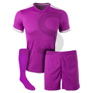 Vêtements de football avec logo personnalisé pour hommes Maillot de football uniforme complet avec short et chemise Sublimation Team Training Suit - Product Image 2