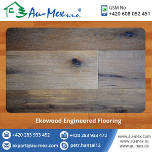 Suelo de madera blanco ahumado claro de roble de 1 tira - Product Image 4