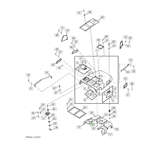 Repuesto de Lavadora para Tractor 24M7101, Accesorio de Mantenimiento para Motor de Tractor JD de Alta Calidad y Durabilidad - Product Image 6