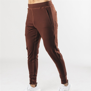 Men's Custom Design High Waist Gym Sweatpants Cotton Jogger <b>Pants</b> Long Leg Pocket Skinny Sports Casual <b>Cargo</b> <b>Pants</b>-Wholesale - Product Image 2