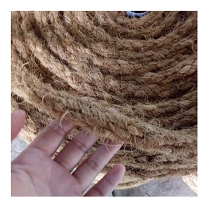 Cuerda de fibra de coco de alta calidad, peat, cuerdas de cáscara de coco Natural de Vietnam - Product Image 1