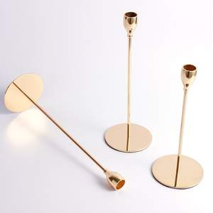 Brassworld India El mejor candelabro alto decorativo Soporte de vela de metal hecho a mano para decoración del hogar - Product Image 4