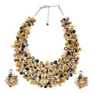 Ручной работы подробный женское Новое модное нагрудное колье ожерелье-цепочка из Индии модных аксессуаров