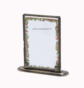 Metal brass Finished glass hanging bronze color <b>photo</b> <b>frame</b> Personalized Use Iron Picture <b>Frame</b> Decorative Border Desktop Decor - Product Image 1