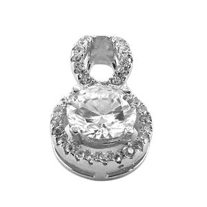 Pendentif en argent sterling 925 fait à la main avec zircon cubique de créateur Unique Fine New Jewelry for Party Bulk Order Supply - Product Image 1