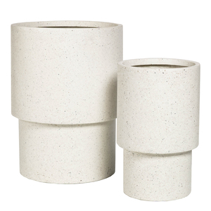 Customized Large Size Lightweight Epoxy Coated Flower Pot Outdoor Garden Planters Home Use Wholesale Supply - Product Image 1