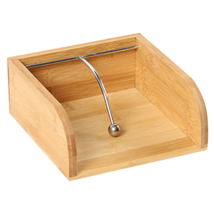 Servilletero de Madera para Mesa de Restaurante y Hogar, Caja de Almacenamiento para Pañuelos, Servilletero Personalizado para Venta - Product Image 6
