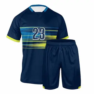 2024 Latest Season Top Thai Quality Soccer Uniform Custom Football Shirt Sublimation Club Football Jersey for Team