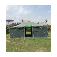 Tenda Kemah Kanvas, Tenda Berkemah Kanvas, Kanvas, Tahan Air, Hijau Zaitun, Khaki, Putih, Khusus, Timur Tengah