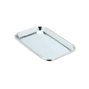 Standard Quality <b>Tray</b> Metal Material Stainless Steel Serving <b>Tray</b> For Serving Use Food Serving <b>Tray</b> From India - Product Image 1