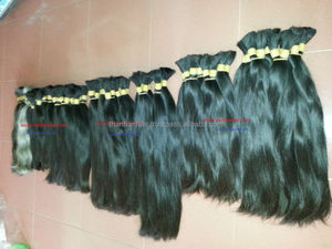 Offre spéciale!! Mèches naturelles vierges cheveux bruts lisses et doux, non traités, vente en gros - Product Image 4