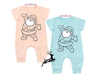 Mameluco infantil personalizado OEM 100% fibra de bambú tela orgánica Cierre de botón a presión mono transpirable ecológico para bebés - Product Image 1