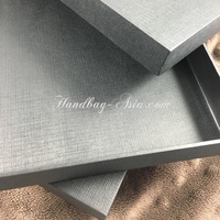 Caja rígida personalizada, color negro mate
