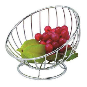 Finition Antique Design Unique Panier De Rangement Des Aliments Panier De Fruits Titulaire Comptoir Centres De Table Panier De Fruits - Product Image 1