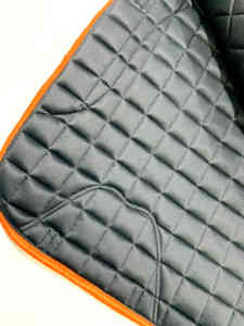 Euro Cavall Industries Estilo de moda Material ecológico de alta calidad Naranja Satén Caballo Sillín Cuello Color personalizable - Product Image 4