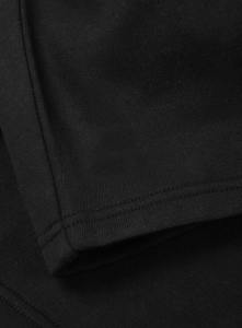 Short confortable en coton 100% pour homme, pantalon court d'été décontracté noir - Product Image 4