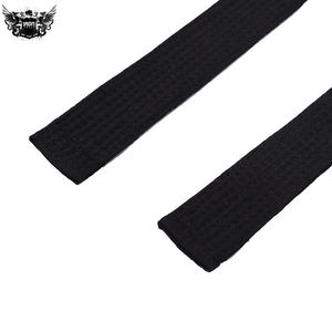 ที่มีคุณภาพสูงที่กำหนดเอง160เซนติเมตร-360เซนติเมตรสีต่างๆที่ทนทานคาราเต้เข็มขัดผ้าฝ้าย100% ศิลปะการต่อสู้ยูโดคาราเต้เทควันโดเข็มขัดสีดำ - Product Image 6