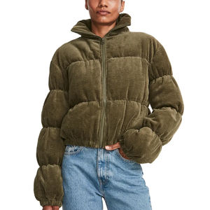 Veste d'hiver pour femmes, imperméable, Look réfléchissant, bouffant, pour les dames - Product Image 1