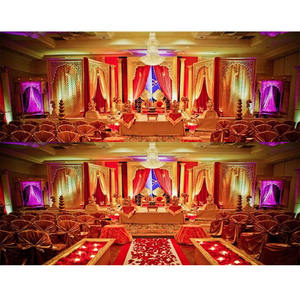 แผงฉากหลังไม้สำหรับเวทีแต่งงาน,แผงฉากหลังไม้สำหรับเวทีงานแต่งงานดีไซน์ใหม่ - Product Image 1