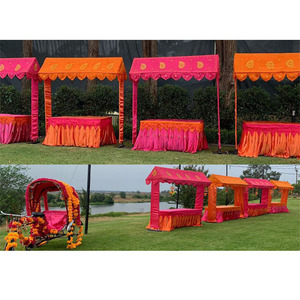 Boda India puesto de comida dosel decoración última boda puesto de comida decoración boda decorado puesto de comida dosel Australia - Product Image 1