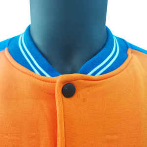 Chaquetas de béisbol informales para hombre y mujer, ropa de calle Unisex con parche, sudadera Vintage, OEM - Product Image 3
