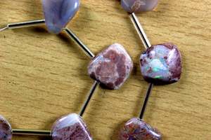 New Arrival 1 Strand Natural Australian Opal Polished Rough <b>Top</b> Side Drill Untreated High Quality Raw Gemstone At Best Price - Product Image 4